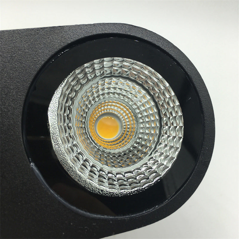 Luminaires d'éclairage mural géométrique de style moderne Metal 2 lumières Walle Gasher Sconce