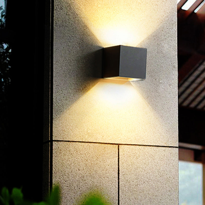 Moderner Stil Geometrischer Wandleuchten Beleuchtung Metall 2 Lichter Wandscheibe Leuchter