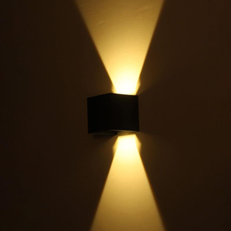 Moderner Stil Geometrischer Wandleuchten Beleuchtung Metall 2 Lichter Wandscheibe Leuchter