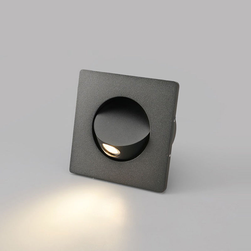 Geometric Shape Metal Wall Sconce Modern Single Light Wall Mounted Light