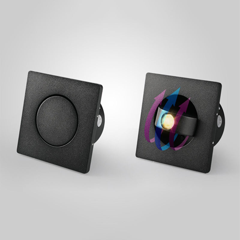 Geometrische Formmetallwandleuchten modern