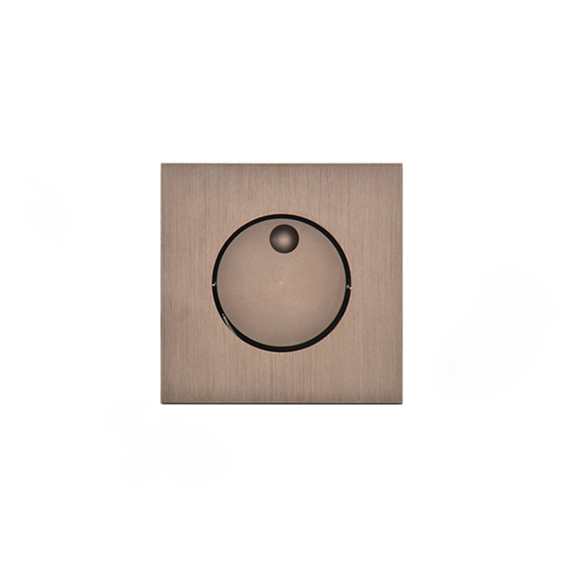 Geometric Shape Metal Wall Sconce Modern Single Light Wall Mounted Light