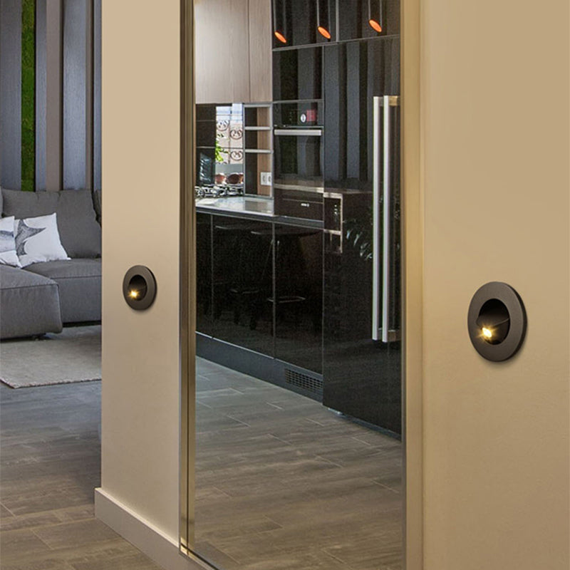 Geometric Shape Metal Wall Sconce Modern Single Light Wall Mounted Light