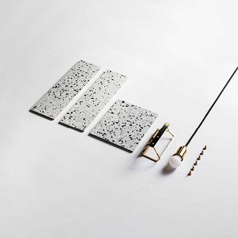 Pendant le pendentif de ciment de ciment Geométrique suspendu géométrique moderne pour la cuisine