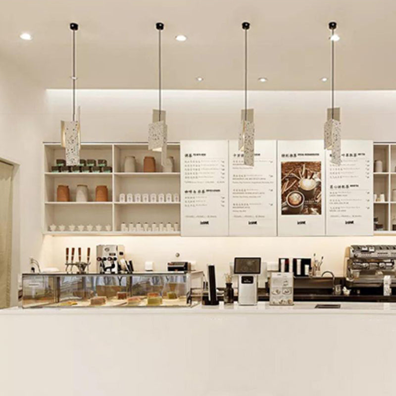 Pendant le pendentif de ciment de ciment Geométrique suspendu géométrique moderne pour la cuisine