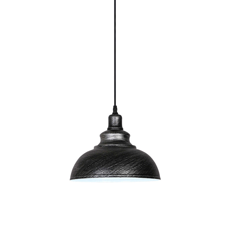 Vintage Barn Hanging Ceiling Light Metal 1-Light Barbershop Ceiling Pendant Light