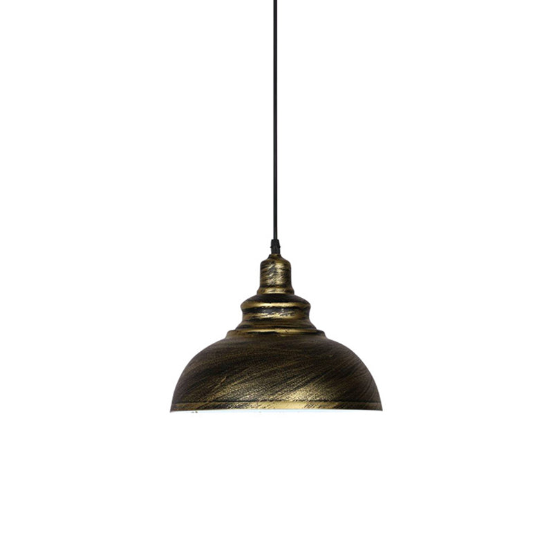 Vintage Barn Hanging Ceiling Light Metal 1-Light Barbershop Ceiling Pendant Light