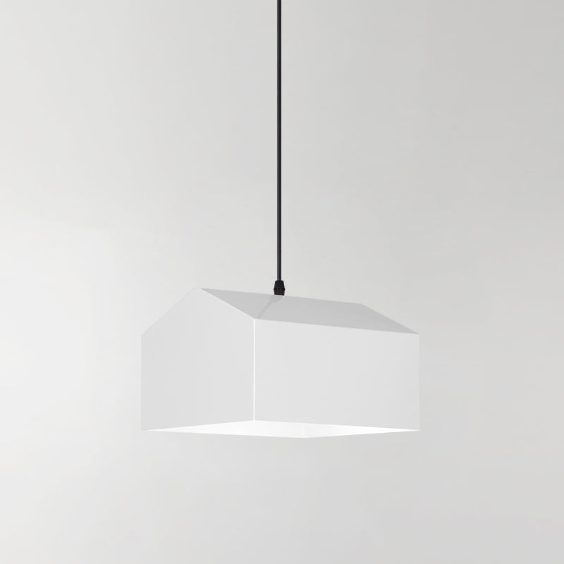 1 Light Unique Hanging Pendant Modern Macaron Style Glass Hanging Lighting for Bedroom