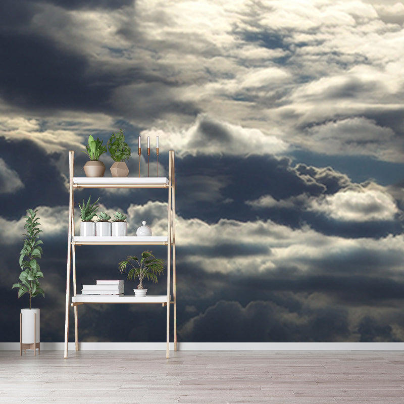 Photography Stain Resistant Wall Mural Wallpaper Beautiful Sky Sitting Room Wall Mural