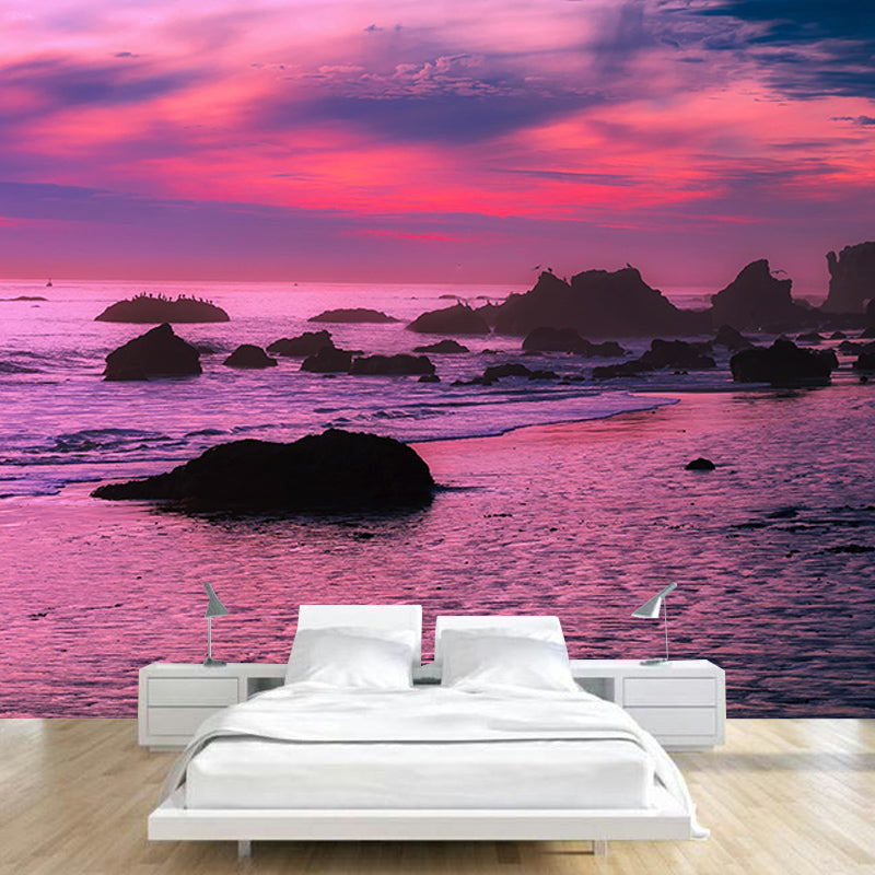 Environment Friendly Resistant Mural Wallpaper Beautiful Sky Sleeping Room Wall Mural