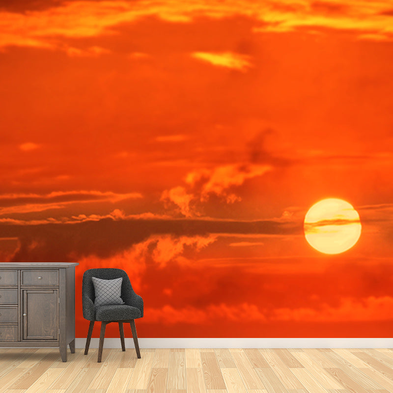 Beautiful Sky Mildew Resistant Mural Wallpaper Living Room Wall Mural