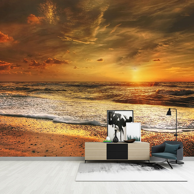 Beautiful Sky Mildew Resistant Mural Wallpaper Living Room Wall Mural