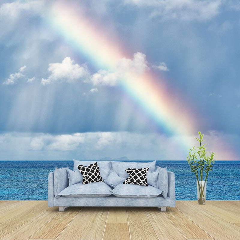 Beautiful Sky Photography Mural Wallpaper Environment Friendly Living Room Wall Mural