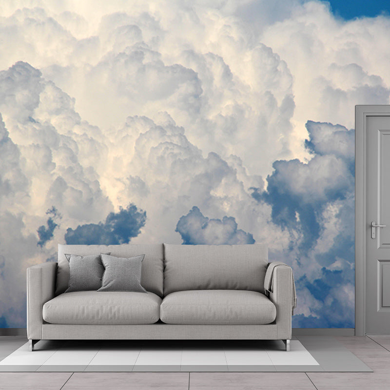 Environmental Wall Mural Wallpaper Beautiful Sky Living Room Wall Mural