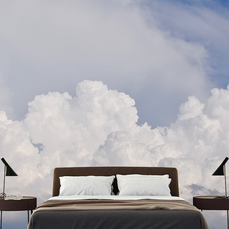 Environmental Wall Mural Wallpaper Beautiful Sky Living Room Wall Mural