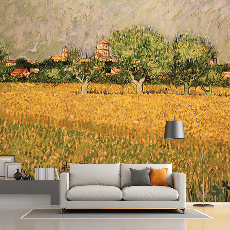 Beautiful Illustration Mural Wallpaper Impressionist Painting Indoor Wall Mural