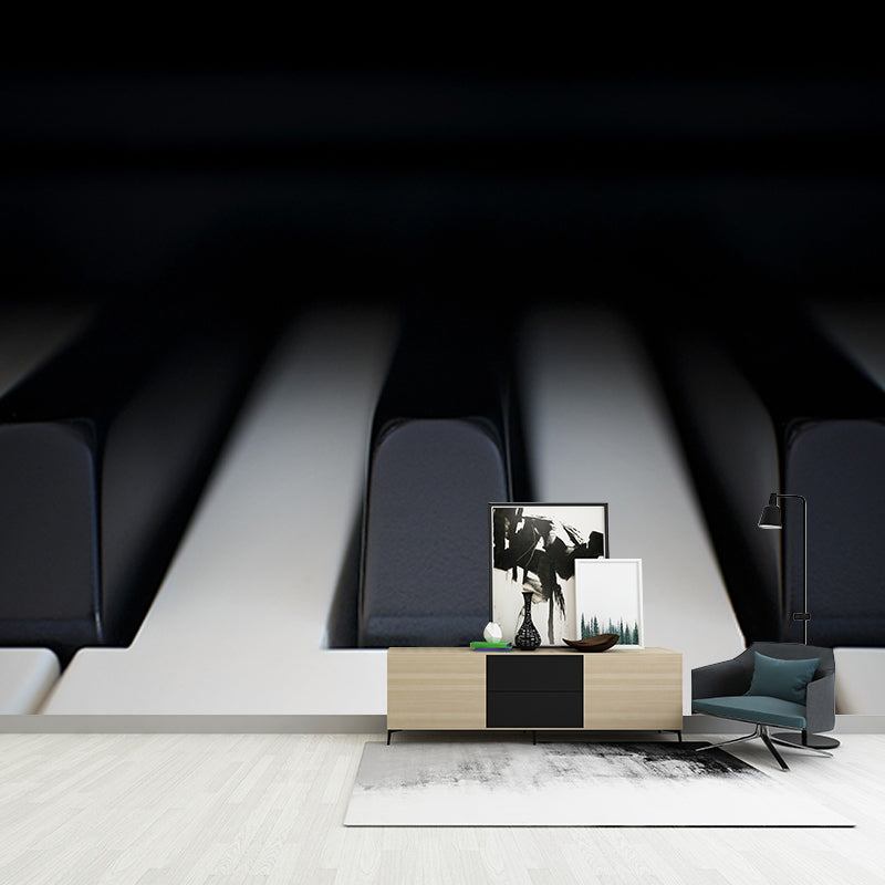 Washable Photography Mural Wallpaper Music Lovers Indoor Wall Mural