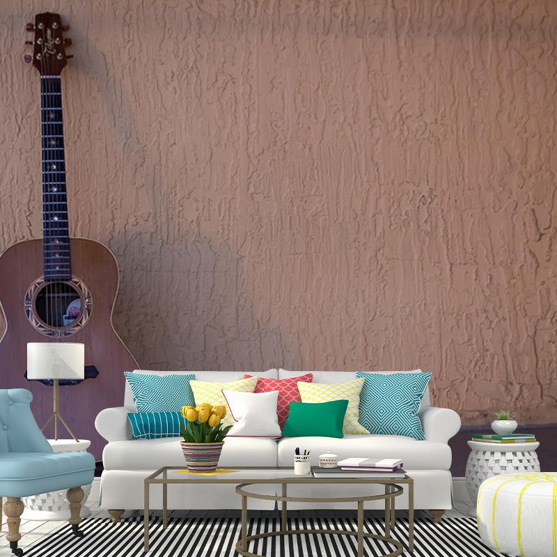 Beautiful Photography Mural Wallpaper Guitar Indoor Wall Mural