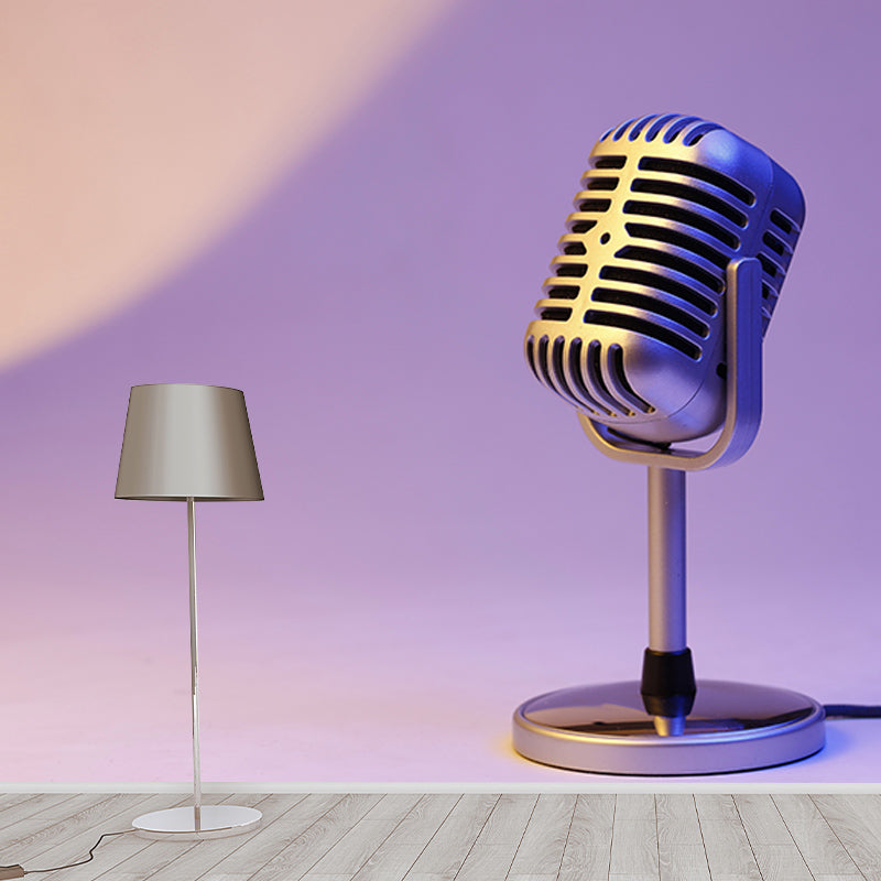 Photography Stain Resistant Mural Wallpaper Music Lovers Living Room Wall Mural