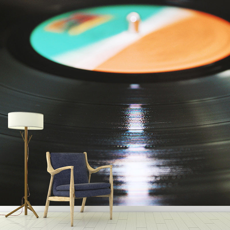 Photography Stain Resistant Mural Wallpaper Music Lovers Living Room Wall Mural