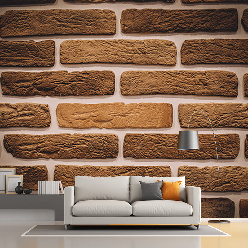 Brick Wall Photography Mural Wallpaper Decorative Bedroom Wall Mural