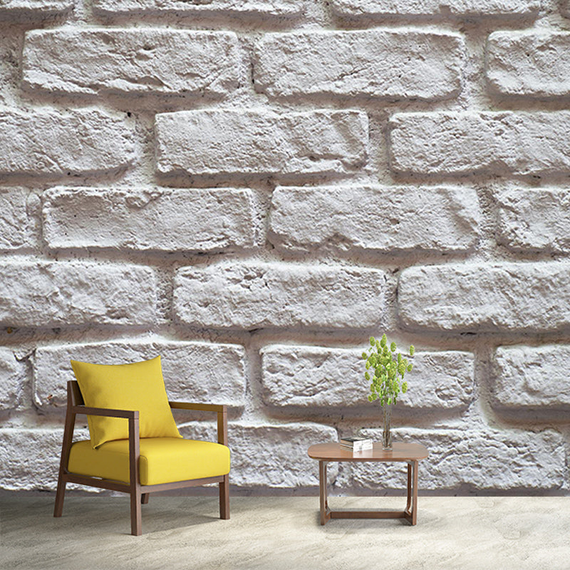 Environment Friendly Resistant Mural Wallpaper Brick Wall Living Room Wall Mural