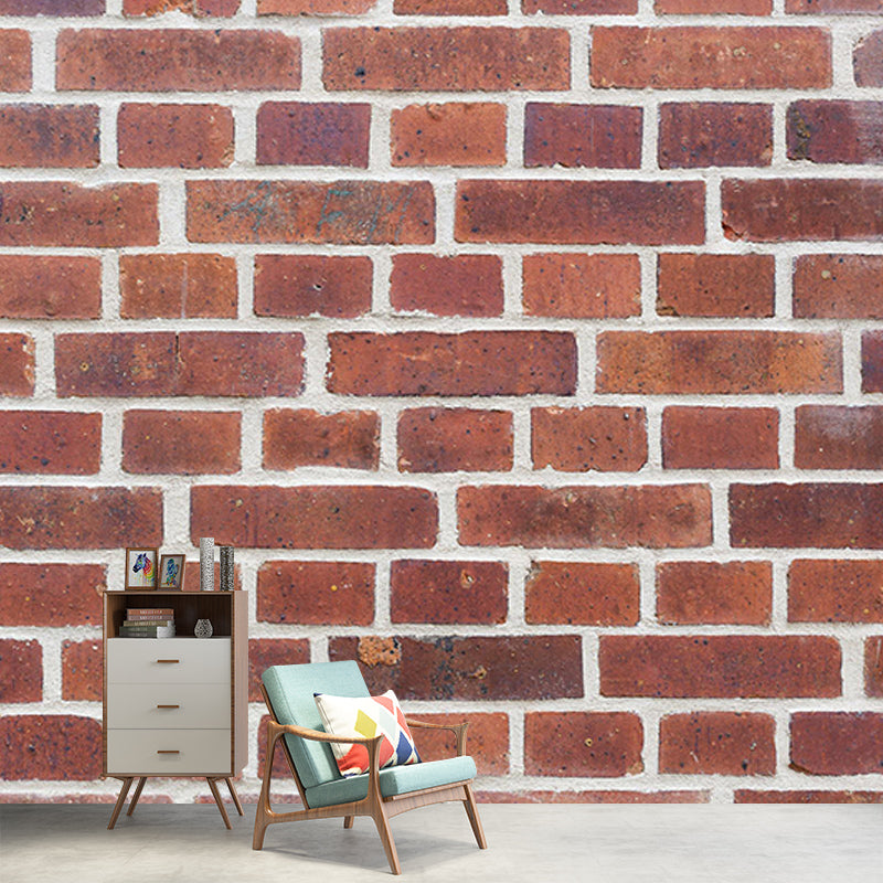 Environment Friendly Resistant Mural Wallpaper Brick Wall Living Room Wall Mural