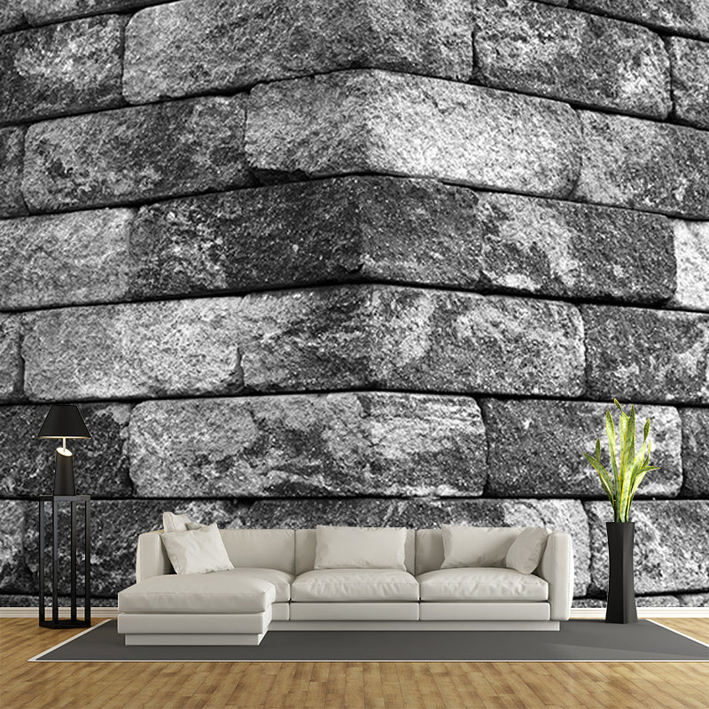 Photography Wall Mural Wallpaper Brick Wall Sitting Room Wall Mural