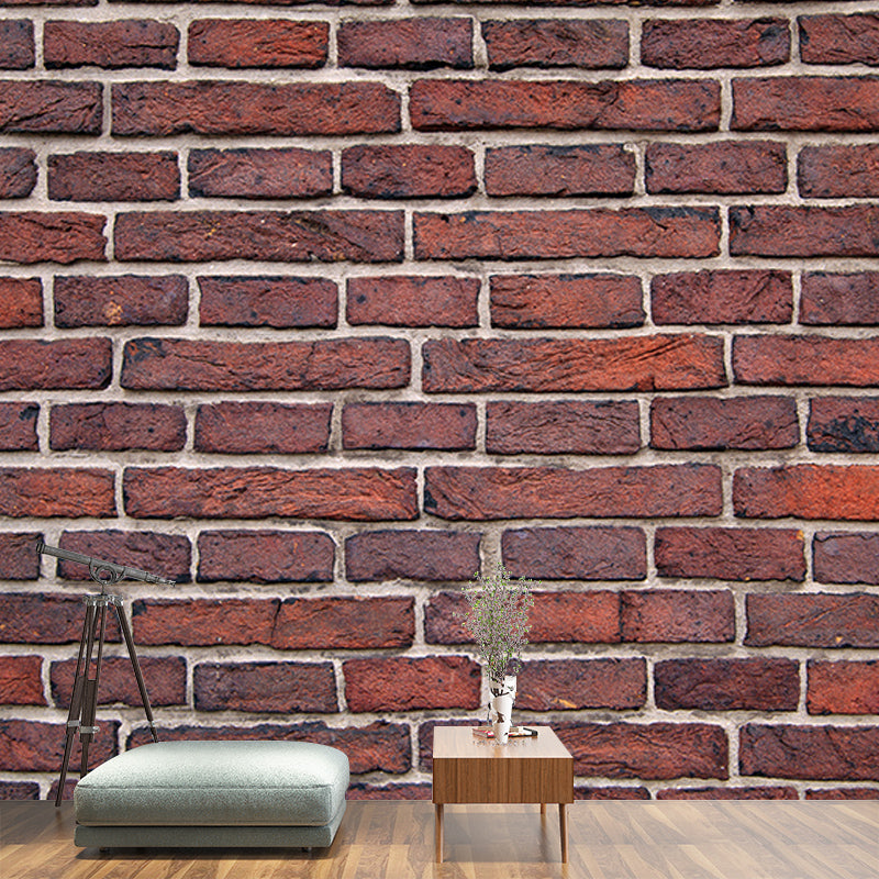 Environment Friendly Resistant Mural Wallpaper Brick Wall Sleeping Room Wall Mural