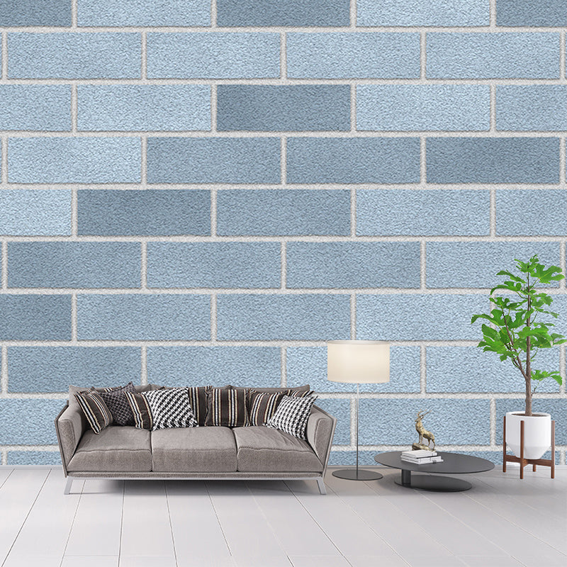 Modern Photography Mural Wallpaper Brick Wall Living Room Wall Mural