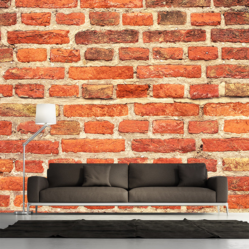 Modern Photography Mural Wallpaper Brick Wall Living Room Wall Mural