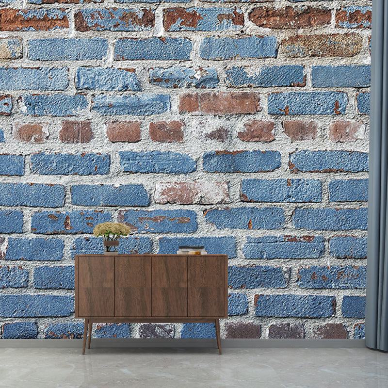 Brick Wall Photography Mural Wallpaper Environment Friendly Living Room Wall Mural