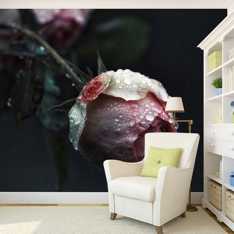 Photography Stain Resistant Mural Wallpaper Roses Indoor Wall Mural
