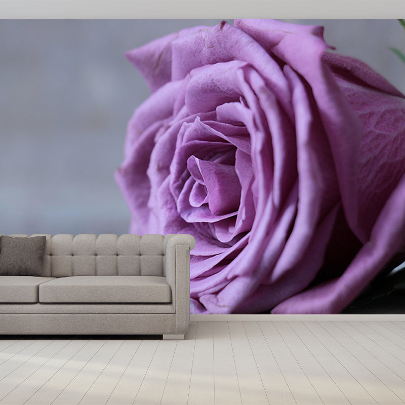 Environment Friendly Wall Mural Wallpaper Roses Sitting Room Wall Mural
