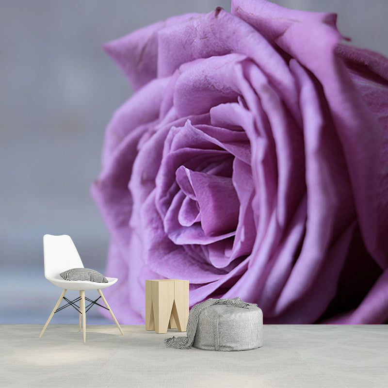 Environment Friendly Wall Mural Wallpaper Roses Sitting Room Wall Mural