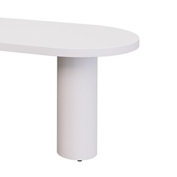 Solid Wood Contemporary Freeform Table Pine Wood Top Indoor Table for Dining Room