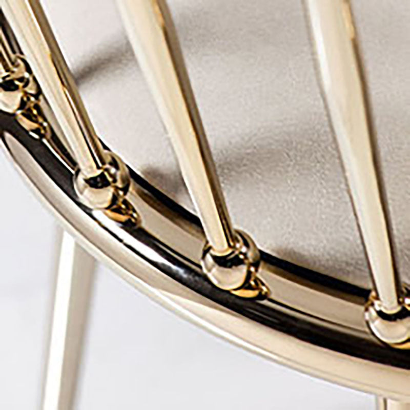 Les chaises latérales arrière sans bras Windsor de style scandinave ont tapissé des chaises de salle à manger