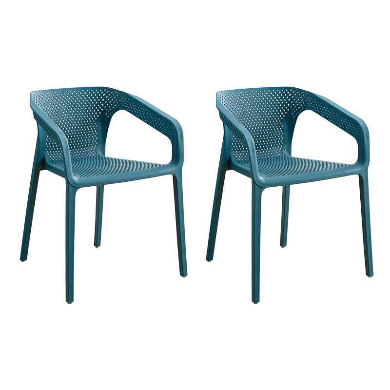 Silla escandinava plástica del respaldo sólido del sillón del comedor de la cocina