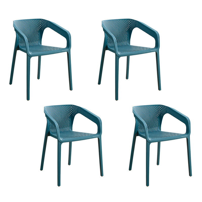 Silla escandinava plástica del respaldo sólido del sillón del comedor de la cocina
