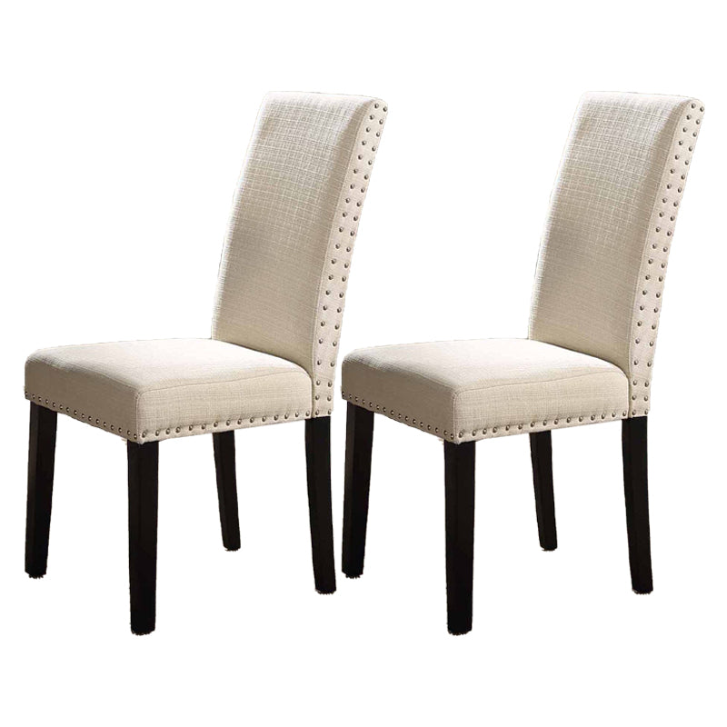 Silla escandinava de madera para cocina, comedor, silla lateral, silla Parsons