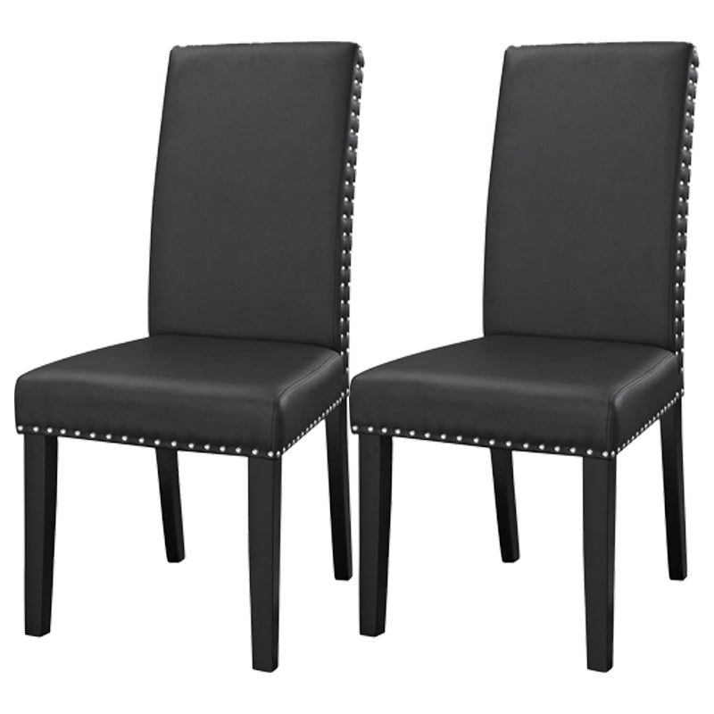 Scandinavian Wood Kitchen Dining Room Side Chair Parsons Chair