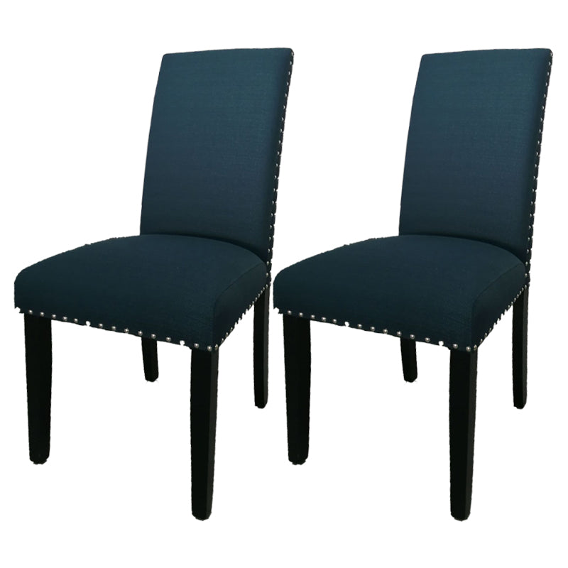 Silla escandinava de madera para cocina, comedor, silla lateral, silla Parsons