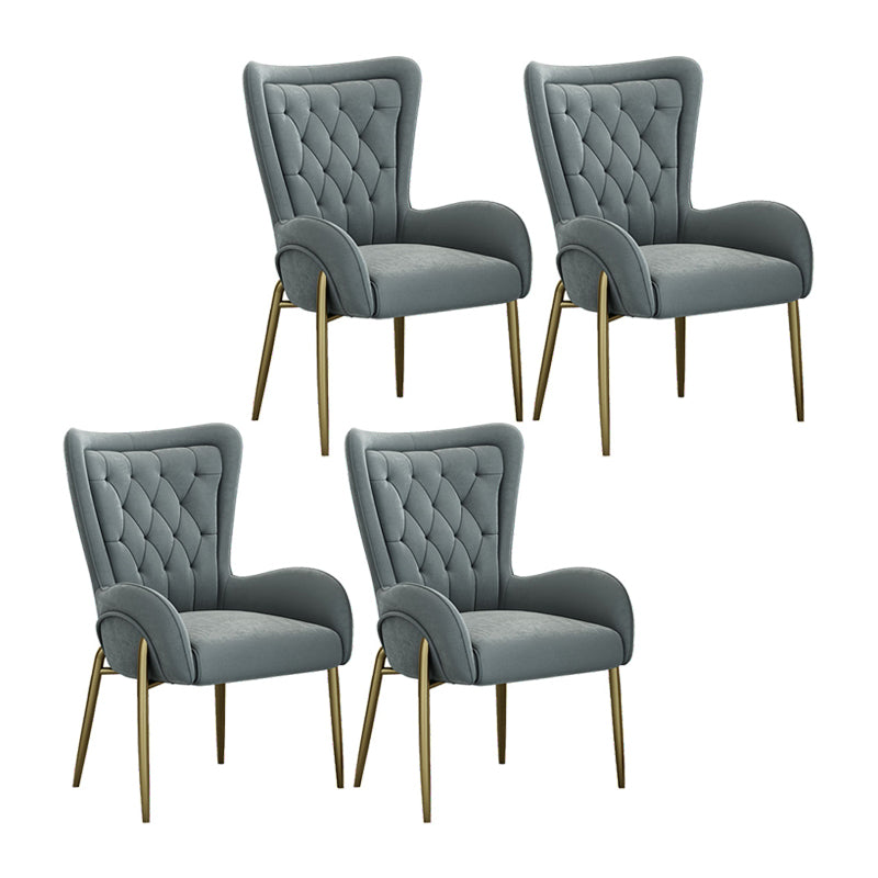El comedor del metal de Glam preside el sillón tapizado para el uso del restaurante