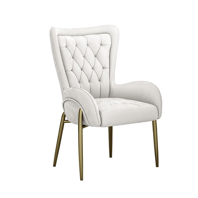 El comedor del metal de Glam preside el sillón tapizado para el uso del restaurante