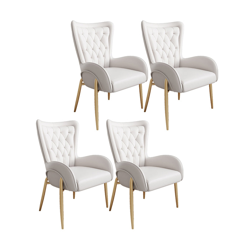 El comedor del metal de Glam preside el sillón tapizado para el uso del restaurante