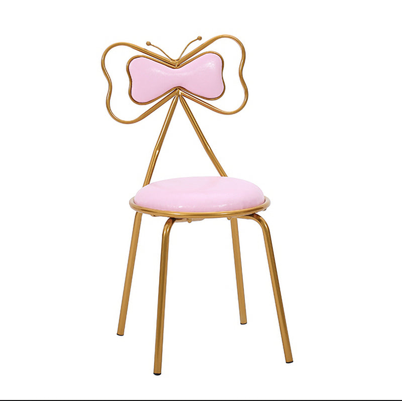 Diseño escandinavo sillas de comedor tapizadas sin brazo
