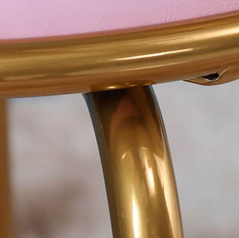 Diseño escandinavo sillas de comedor tapizadas sin brazo