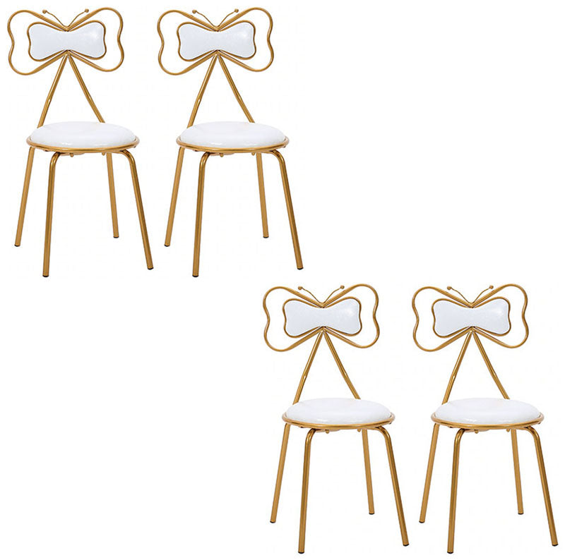 Design scandinave design chaises de salle à manger sans bras ouvri