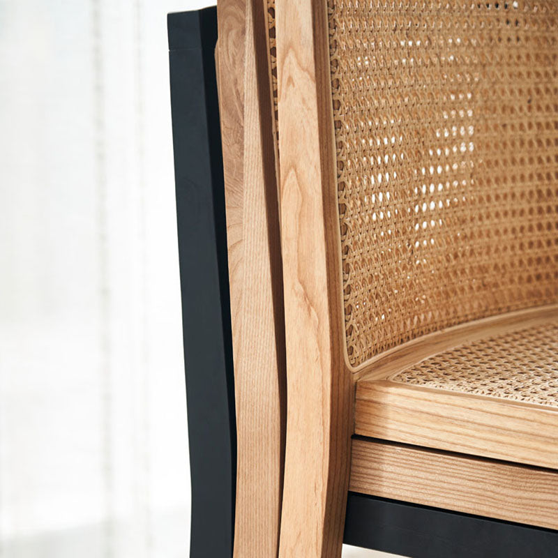 Sillas de comedor de estilo tradicional Sillas de comedor sin brazos de cocina con patas de madera