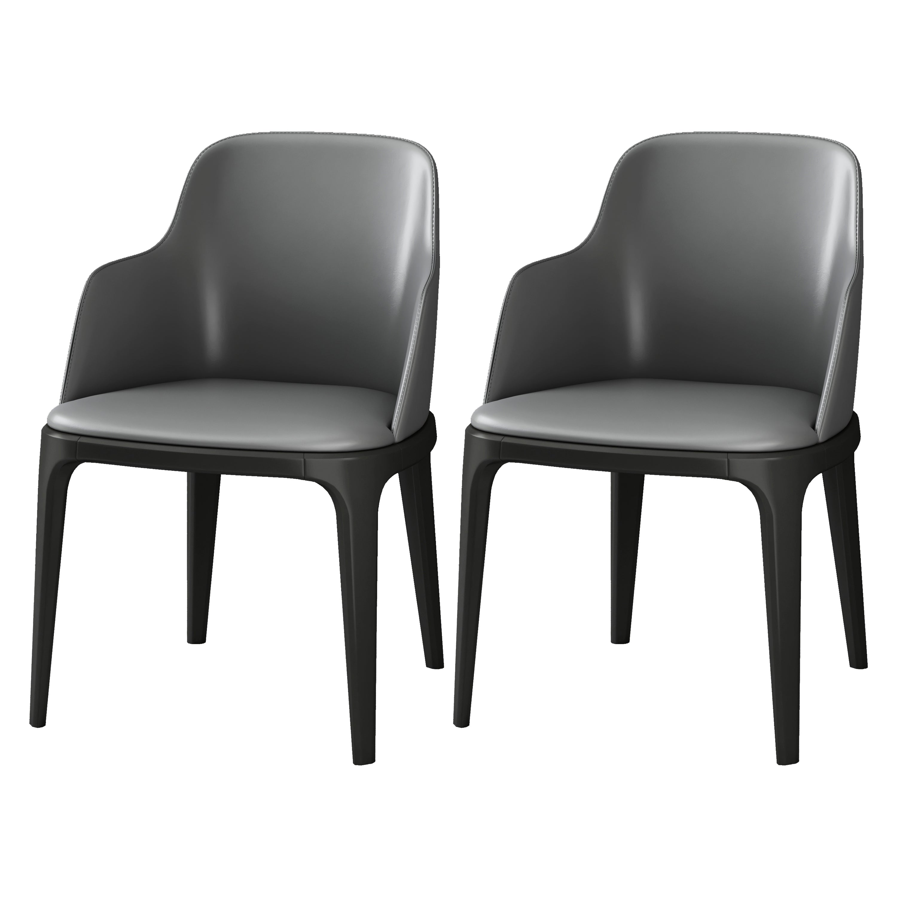 Pièces modernes 1/2/5/6/7 Pièces Ensemble de restauration Table à manger en pierre fritté avec chaises en cuir